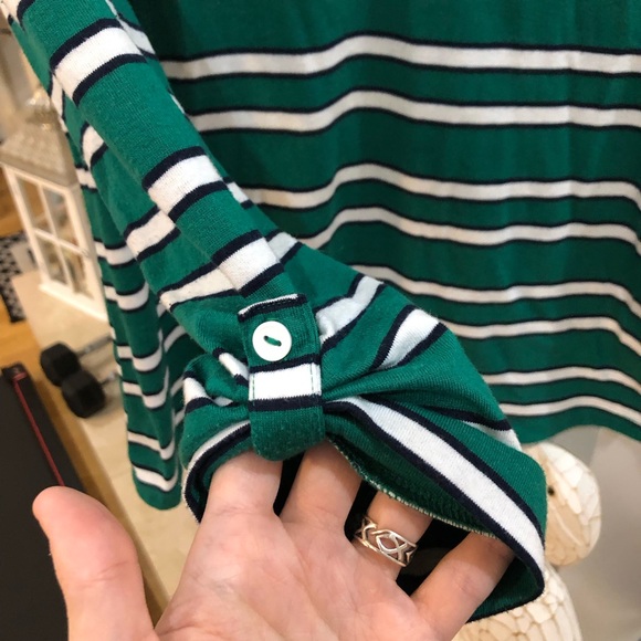 Kim Rogers Striped Long Sleeve Blouse Shirt Top - Picture 3 of 4